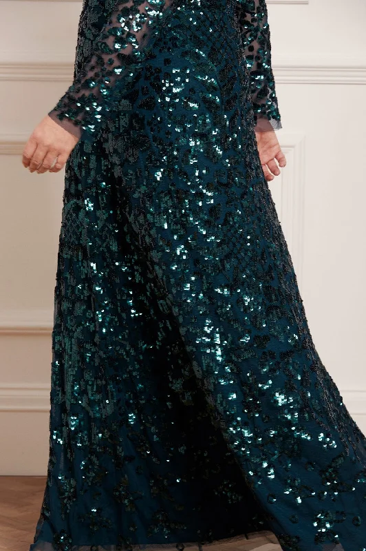 Aurelia Long Sleeve Gown