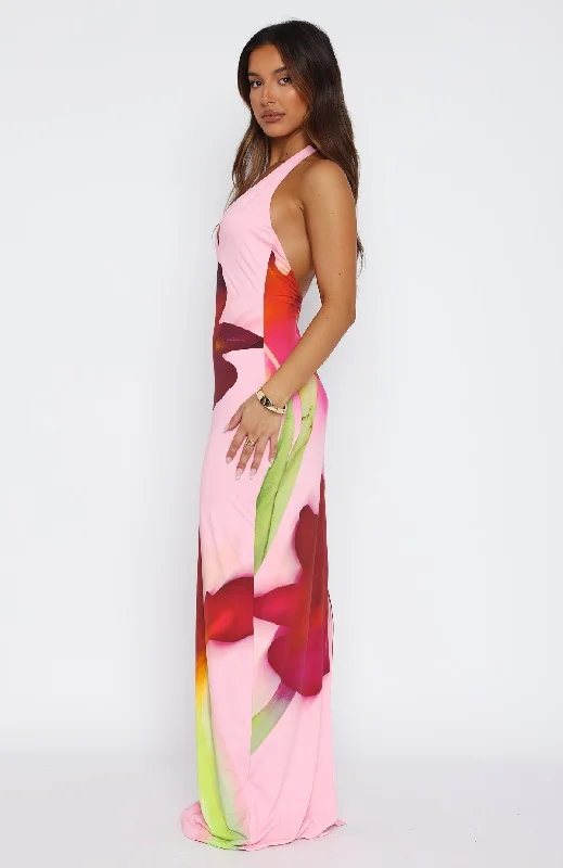 Kiwi Kisses Maxi Dress Blushing Blossom