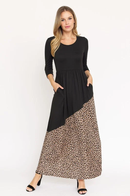 Leopard Maxi Dress