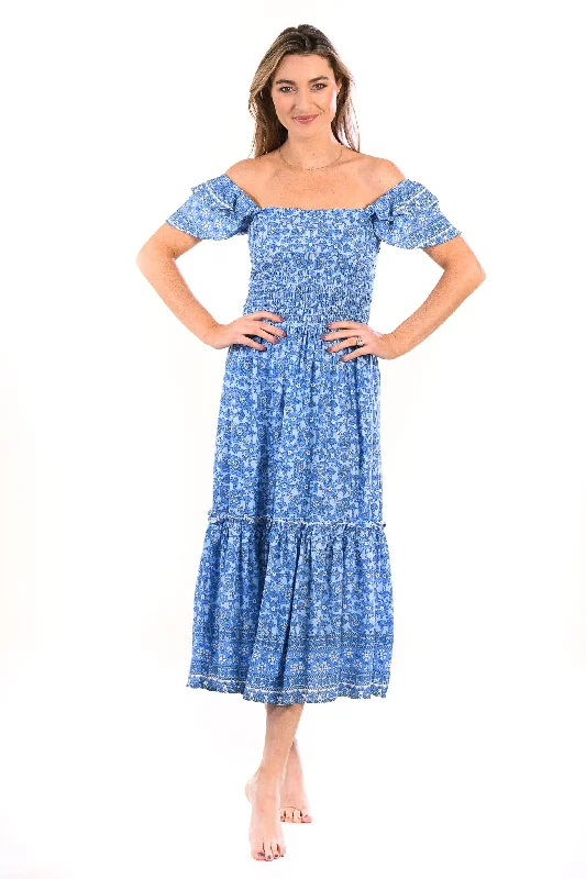 Matilda Dress / Dockside Blue