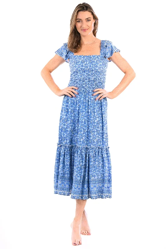 Matilda Dress / Dockside Blue