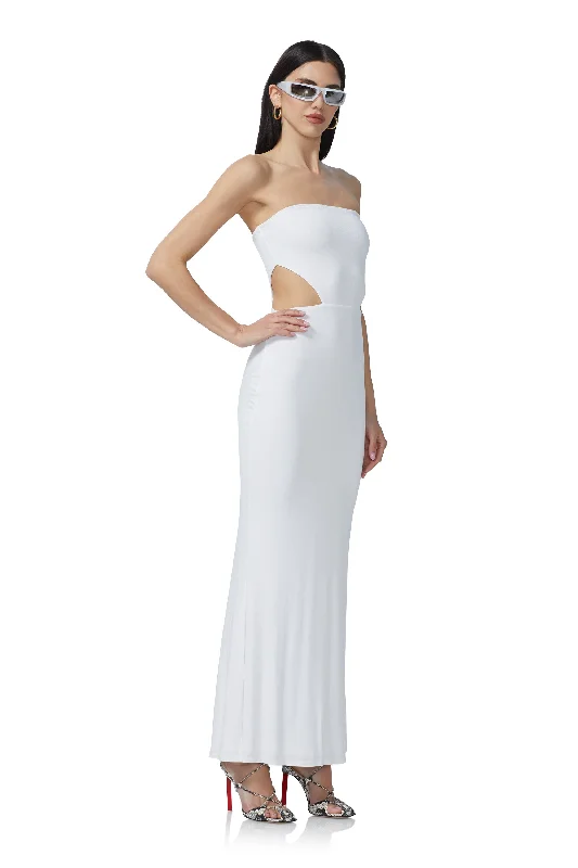 Livia Maxi Dress - Bright White