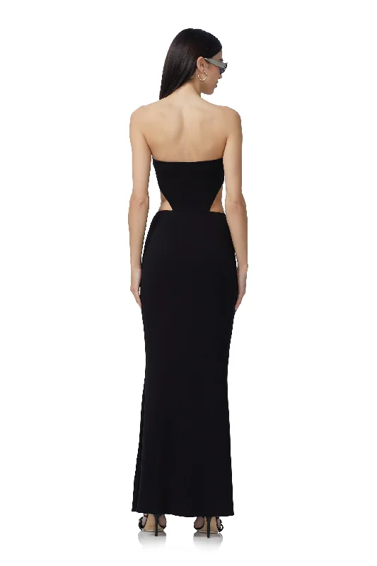 Livia Maxi Dress - Noir