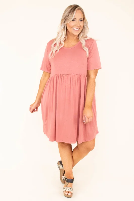 The Sawyer Dress, Peach