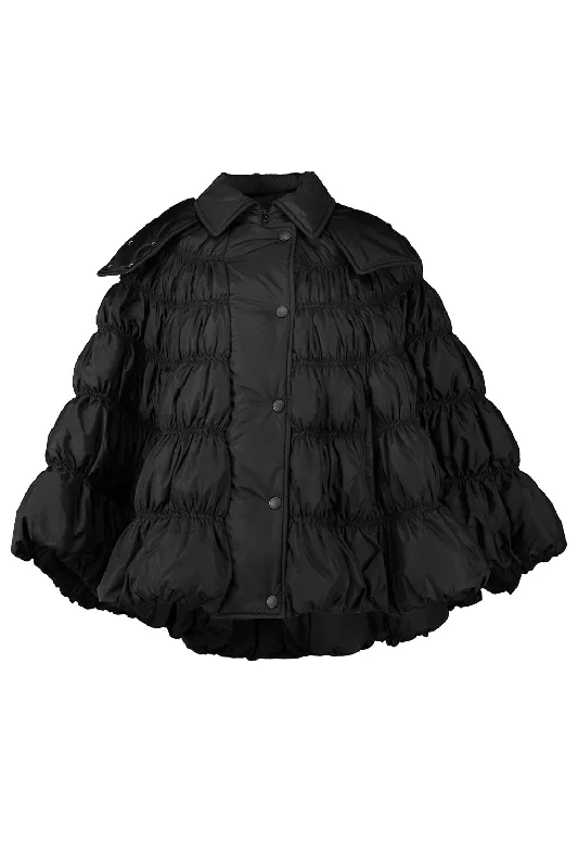 Puffer Cape Coat