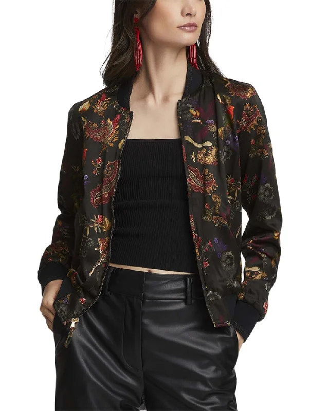 Robert Graham Meredith Silk-Blend Bomber Jacket