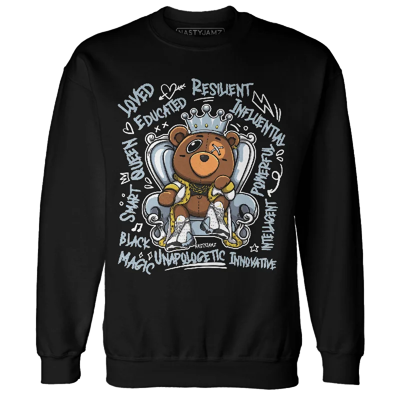 NastyJamz Blue Grey 13s Sweatshirt Match BER Self Definition