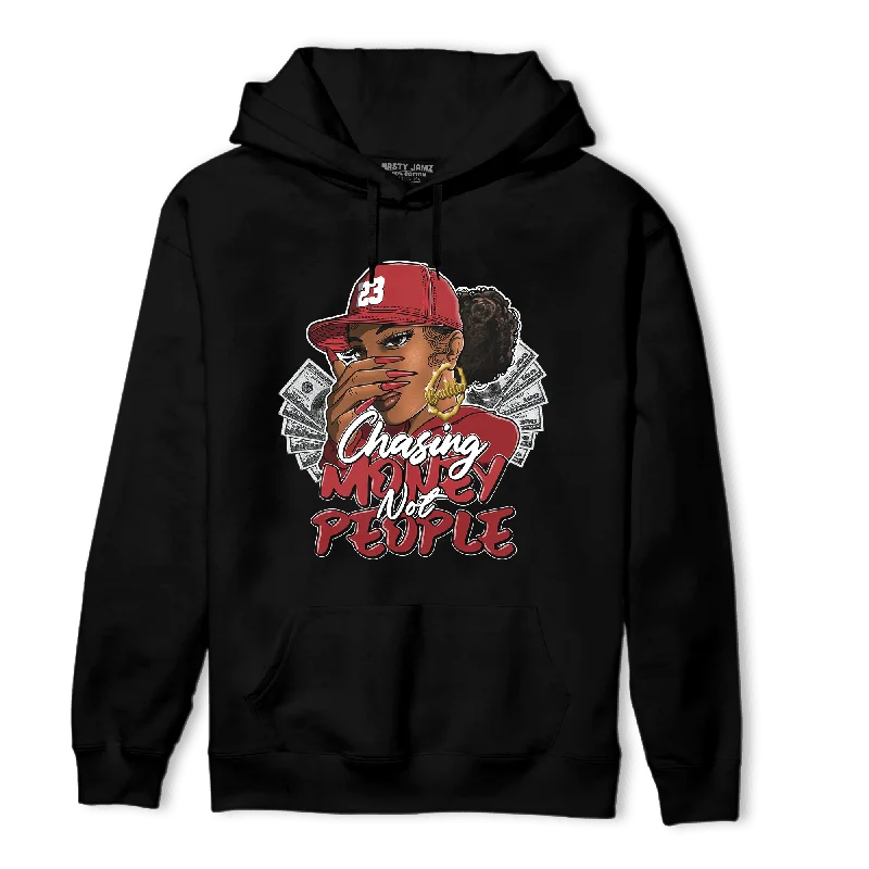 NastyJamz Cherry 12s Hoodie Match Melanin Chasing Money