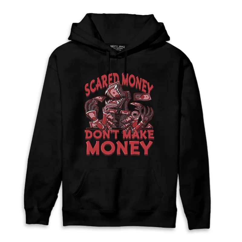 NastyJamz Cherry 12s Hoodie Match Scared Moneyy