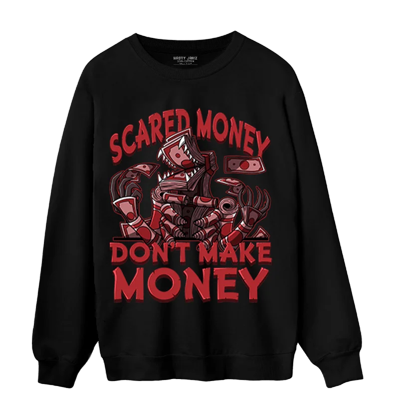 NastyJamz Cherry 12s Sweatshirt Match Scared Moneyy