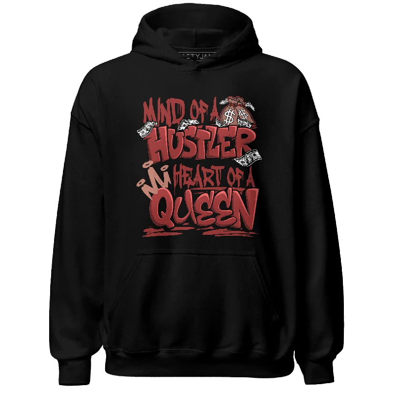 NastyJamz Dune Red 13s Hoodie Match Hustler Heart Queen