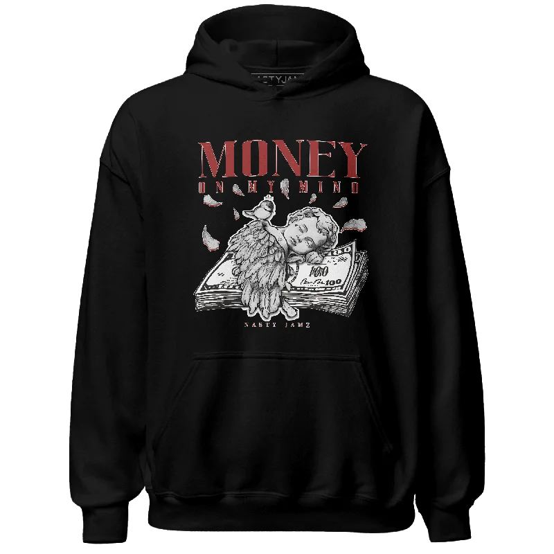 NastyJamz Dune Red 13s Hoodie Match Money On My Mind Angel