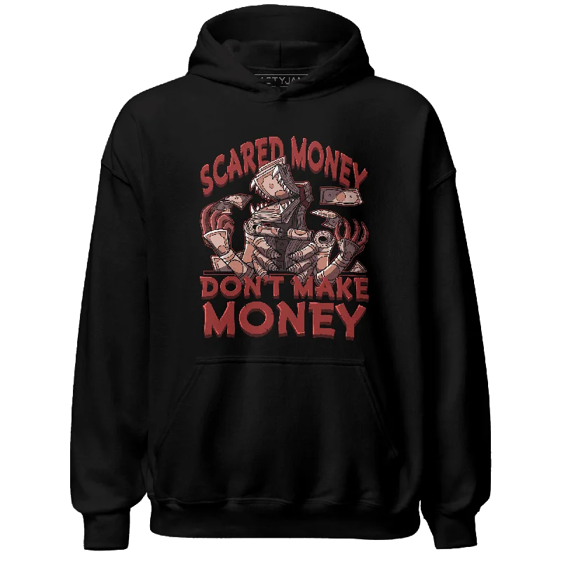 NastyJamz Dune Red 13s Hoodie Match Scared Money