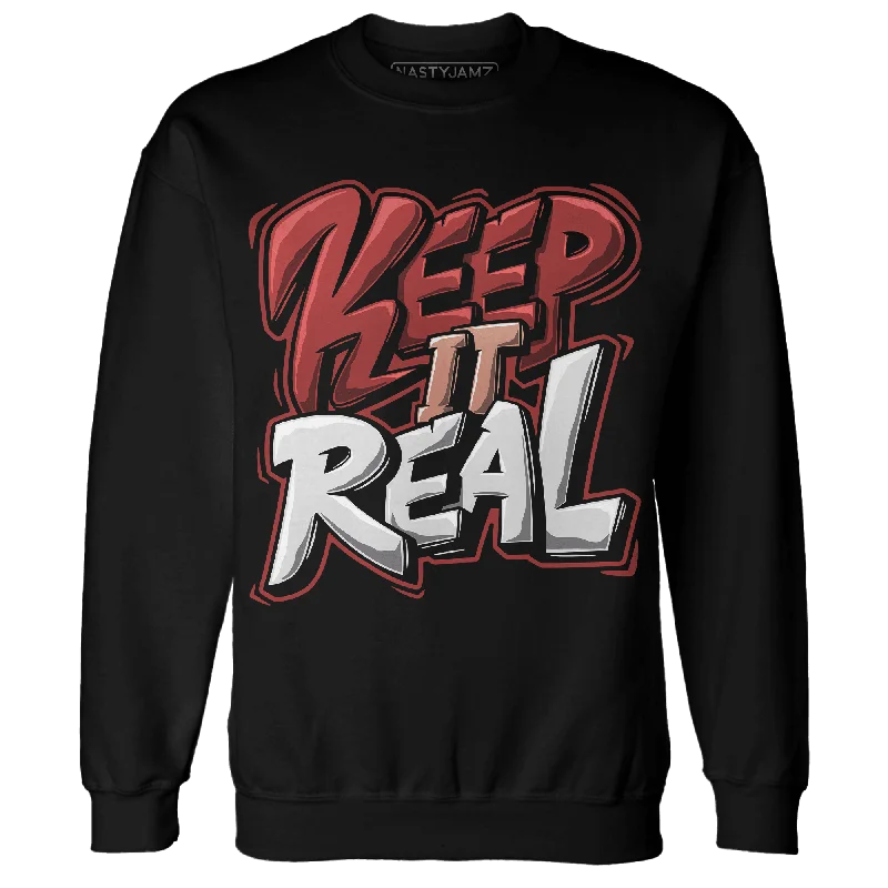 NastyJamz Dune Red 13s Sweatshirt Match Keep Real