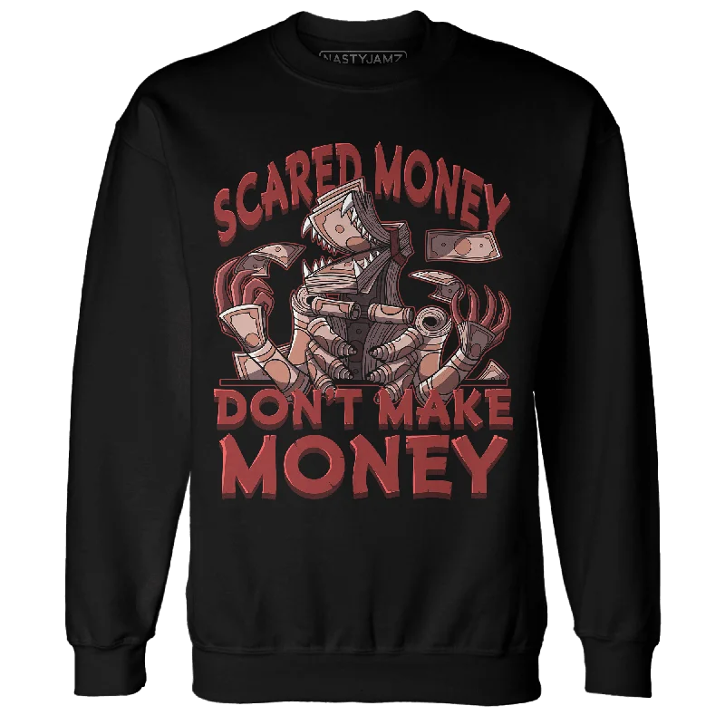 NastyJamz Dune Red 13s Sweatshirt Match Scared Money