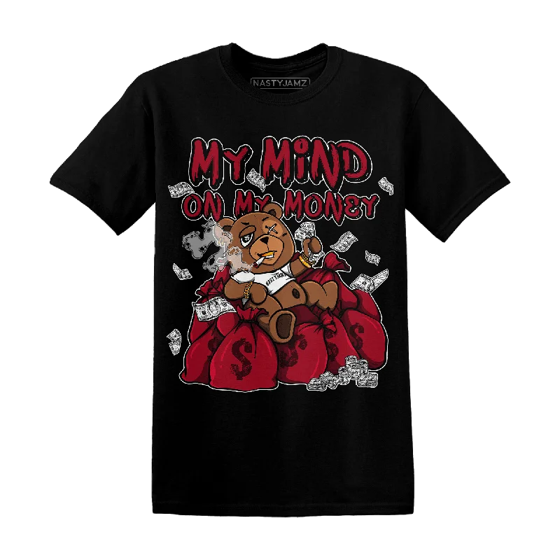 NastyJamz Retro Red Taxi 12s T Shirt Match My Mind On My Money BER