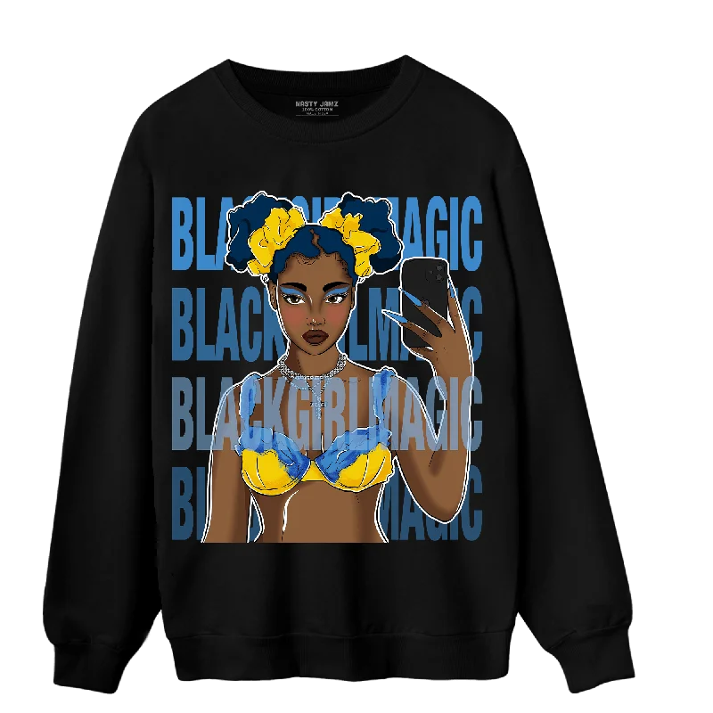 NastyJamz SB Dunk Bubbles Sweatshirt Match Black Magic Girl Selfie