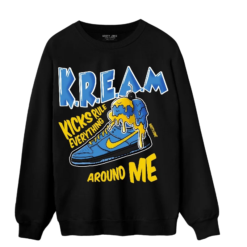 NastyJamz SB Dunk Bubbles Sweatshirt Match Kream Sneaker