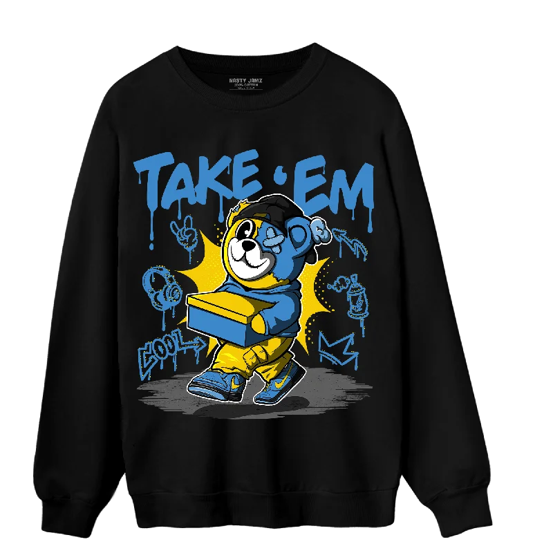 NastyJamz SB Dunk Bubbles Sweatshirt Match Take 'Em