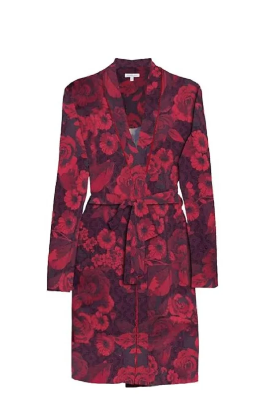 Carrie Sleep Robe In Red