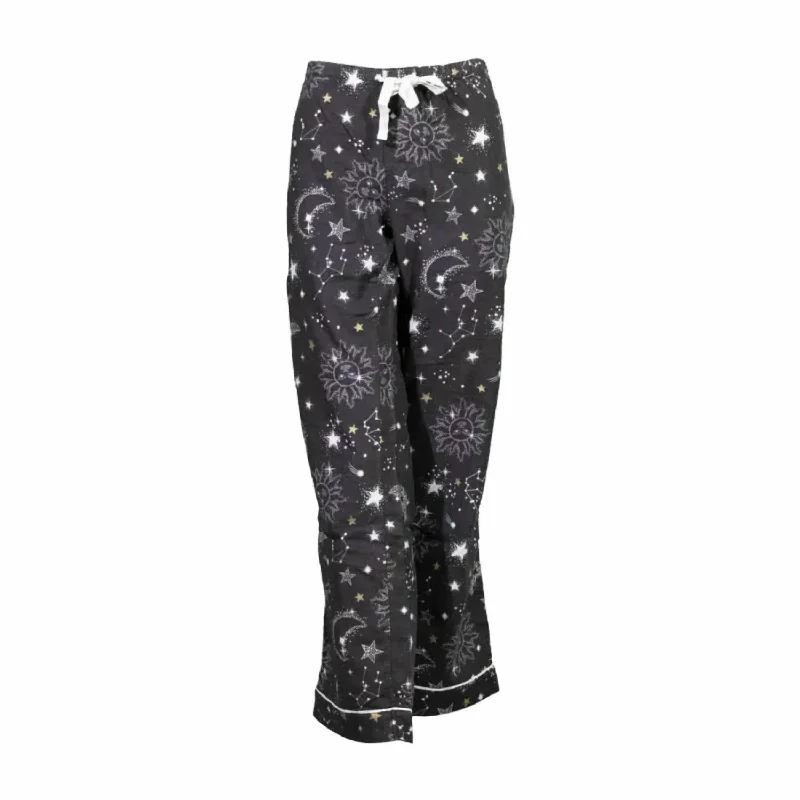 Flannels Cosmic Pant In Charcoal