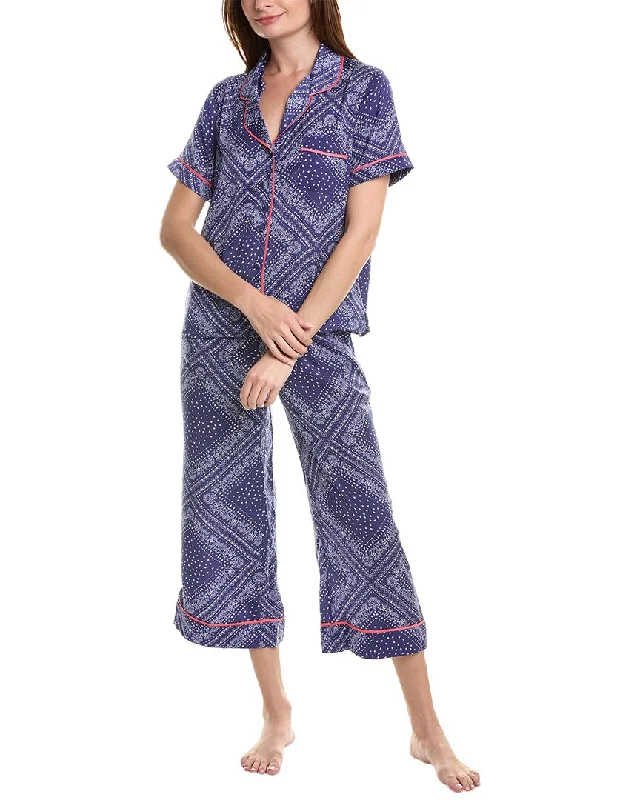 Room Service 2pc Top & Crop Pant Pajama Set