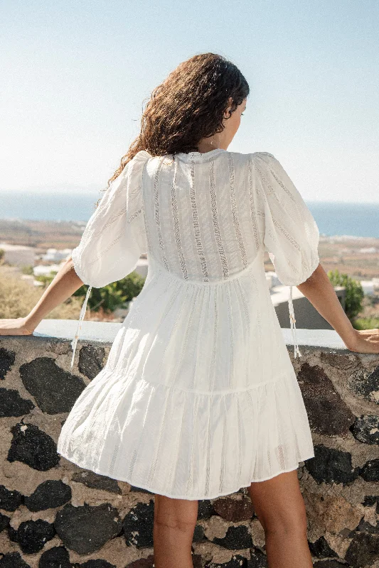 Milos Dress White