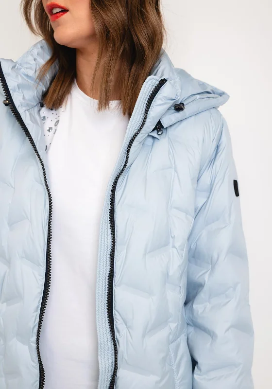 Etage Real Down Recycled Puffer Jacket, Light Blue