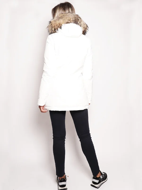 Arctic Parka in Shape Memory Bianco