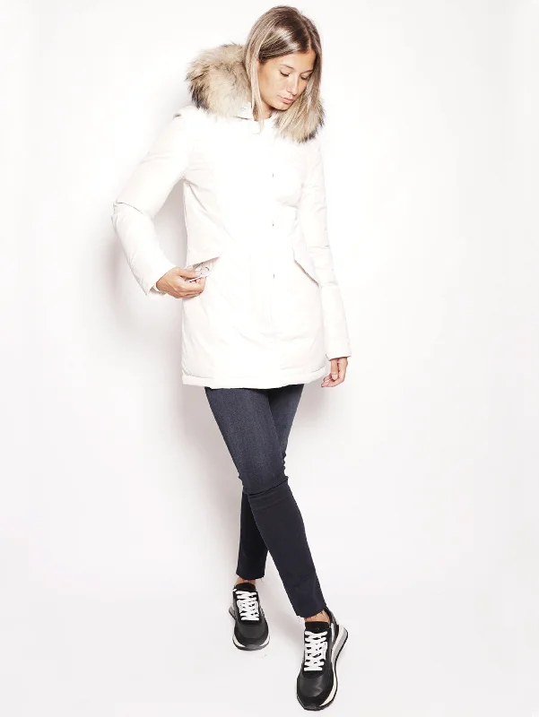 Arctic Parka in Shape Memory  Bianco