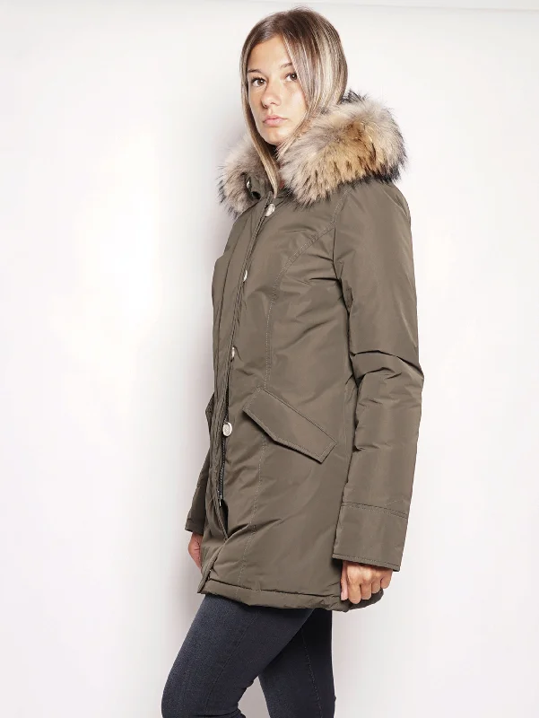 Arctic Parka in Shape Memory  Verde