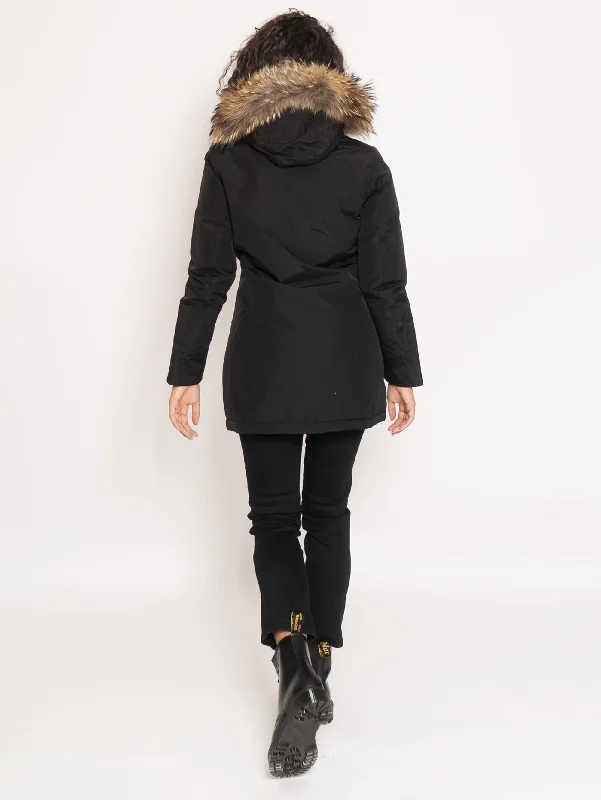 Giaccone Parka in Ramar - Nero