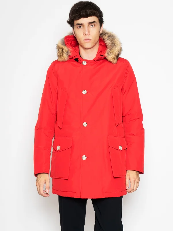 Giaccone Parka in Ramar Rosso