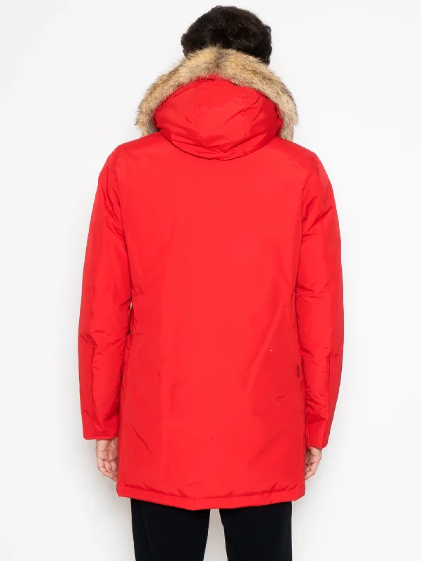 Giaccone Parka in Ramar Rosso